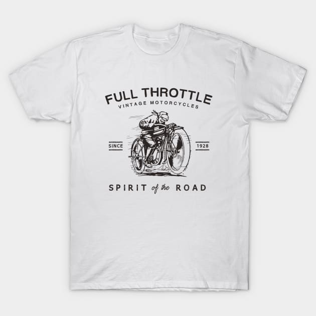 Full Throttle T-Shirt by Kingrocker Clothing